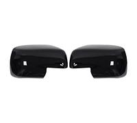 HouYeen Couvre-rétroviseurs extérieurs complets brillants noirs pour avant droit et gauche pour Freelander 2 Discovery 3 Range Rover Sport 1 Range Rover L322