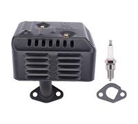 HouYeen Kit de montage d'échappement silencieux pour Honda GX120 GX140 GX160 GX200 5,5 ch 6,5 ch outils électriques de jardin 8300-ZE1-900