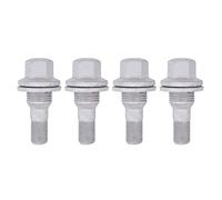 HouYeen Lot de 4 boulons de roue pour P-eugeot 206 307 407 508 C-itroenC2 C3 C4 C5 Filetage 12 x 1,25 mm