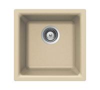 HOUZER E-100 Évier Sable Quartztone Biscuit