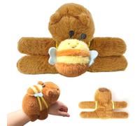 HOVCEH Capybara Bracelets Slap en Peluche Capybara, Bracelet en Peluche Capybara Slap, Bracelets Capybara, Capybara Peluche Slap Bands Jouet pour Cadeaux de Fête, Anniversaire, pour Enfant