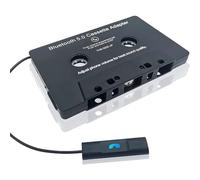HOVCEH Cassettes Audio Bluetooth 5.0, Adaptateur de Cassette Bluetooth pour Autoradio, Cassette Bluetooth avec Micro