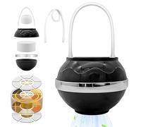 HOVCEH Filtre à Boule de Baignoire, 8 Étapes Filtre à Eau de Baignoire, Filtre de Baignoire pour Bébés et Adultes, Pour une Peau Plus Douce et Plus Lisse - Sans BPA - 2 500 Gallons de Filtration