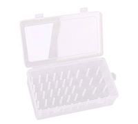 HoveeLuty Boîte de Rangement pour Fil à Coudre, 42 bobines, Support de tri pour Fil à Broder, Support Coudre Transparent, boîte Rangement pour, Organisateur Broder