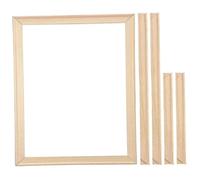 HoveeLuty Cadre en Bois Facile à Assembler, 35 x 45 cm, pour Peinture sur Toile, Peinture à l'huile, Bricolage