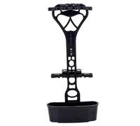 HoveeLuty Carquois d'arc à poulies pour 6 flèches Carquois d'arc doublés de Caoutchouc à dégagement Rapide de flèches en ABS Robustes et légers avec Fente Support Accessoires tir l'ar