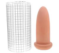 HoveeLuty Cône d'élevage de Poissons, Seau d'élevage de crevettes en Argile, Accessoires 'Aquarium avec Grille, cône ' Poissons pour Discus, Anges, Accessoires 'Aquarium, boîte 'élev