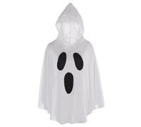 HoveeLuty Costume de fantôme pour tout-petit, costume d'Halloween à capuche fantôme blanc, poncho, tenues de cosplay, pour enfants, pour tout-petit ... costumes d'Hallow