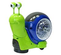 HoveeLuty Escargot Disco Jouet Escargot Disco Jouet Crabe Rampant Musical avec Fonction Éviter Les Obstacles Interactif pour Les Tout-Petits Enfants, Crabe Rampant