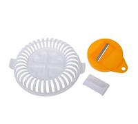 HoveeLuty Fabricant De Pommes De Terre Chips De Pomme De Terre Bac À Cuisson Cursp Micro-Ondes À Micro-Ondes avec Rack Multi Usage Spud Bac De Cuisson DIY Cuit Au Four Spud Chips Tracker