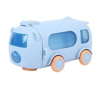 HoveeLuty Gourde pour enfants, 500 ml, lavable, motif ours, avec paille en silicone, sangle réglable et couvercle, pour l'école et les sorties.