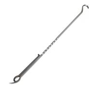 HoveeLuty Hameçon à Viande 25 cm, en Acier Inoxydable, Queue de Cochon, aiguisé, Lavable et réutilisable, pour Barbecue et grillades