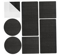 HoveeLuty Kit de réparation de Patchs pour Trampoline, 6 pièces/Ensemble, 3 Styles, kit réparation Trampoline Auto-adhésif pour réparer Les déchirures ou Les Trous, Patchs pour, Tapis r