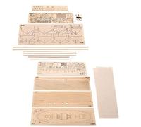 HoveeLuty Kit de voilier en Bois - Maquette de Bricolage pour la Maison, voiliers Classiques en Bois, maquettes Bateaux en pour Enfants et Adultes, Cadeaux et Jouets