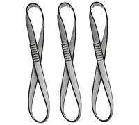 HoveeLuty Lot de 3 Sangles d'escalade en Polyester 21, 6 KN, très résistantes, pour l'escalade en extérieur, la Descente en Rappel, la balançoire, Le Yoga, Le hamac, Les bâtons d