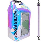 HoveeLuty Pochette étanche pour téléphone Portable, Pochette Flottante étanche avec Bande d'étanchéité, Sac de Plage Pratique Universel pour Smartphones, appareils Portables