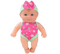 HoveeLuty Poupée bébé Aquatique, poupée nageuse imperméable, bébé de Bain Flottante avec articulations Mobiles, Maillots de Bain Amovibles, nageuse, Cadeau pour Enfants, Baignoire, pisci