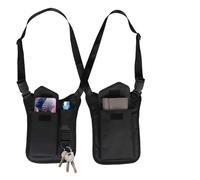HoveeLuty Sac à bandoulière, antivol, Poche cachée, Sac de sécurité sous Les Bras, Tactique à Double épaule en Polyester pour Voyage en Plein air, bandoulière, pour Hommes