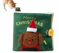 HoveeLuty Tapis à renifler pour Chiens Tapis à renifler pour Chien de Style Livre Amusant Jouet interactif et couineur pour Une Alimentation Lente pour Chiens T