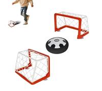 Hover Soccer Toy, Electric Floating Hockey Game, Battery Powered Indoor Fun for Active Play, Safe Foam Bumper with Smooth Glide Technology, Kids Sports Entertainment Set, Home Office Desk Use