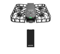 HOVERAir X1 Drone avec Camera, Suivez-Moi avec Contrôle Mains Libres, Mine Drone avec Vidéo HDR, Trajectoires De Vol Intelligentes, Noir (Standard&Batterie)