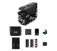 HOVERAir X1 Pro Caméra Sport 4K, Caméra Volante Pliable avec Vitesse de Suivi: 42KM/H, 15+ Modes Automatiques, Vol Partout avec OmniTerrain, SmoothCapture 2.0(Cycling Combo)