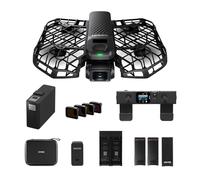 HOVERAir X1 Pro Caméra Sport 4K, Caméra Volante Pliable avec Vitesse de Suivi: 42KM/H, 15+ Modes Automatiques, Vol Partout avec OmniTerrain, SmoothCapture 2.0(Skiing Combo&Smart Battery)