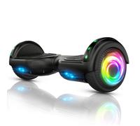 Hoverboard 6.5"" Bluetooth - SISIGAD - Gyroscope LED,pour Enfant et Adol - Noir