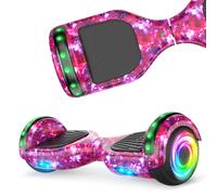 Hoverboard 6,5 Pouces Moteur Puissant, Bluetooth + Lumière Led, Idéal Pour Enfant Et Ados, Batterie 18v/2.6ah, Violet - Sisigad