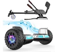 Hoverboard 8,5"" + Hoverkart HY-B02C avec musique Bluetooth et Éclairage LED, moteur 160W, batterie 18V/5.2Ah, vitesse 10km/h,