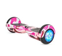 Hoverboard enfant EX-67 6,5 multicolore avec LED, design militaire, garantie 3 ans