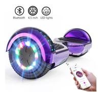 Hoverboard RCB 6.5 Pouces pour Enfant et Ados - Bluetooth LED - Moteur Puissant - Violet