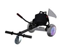 Hoverboard Seat Attachment - Gö Kärt Conversion | Adjustable Length, 6.5-10 | Extendable Frame 79-99cm, Sturdy Construction, Easy Assembly, Transforms Hoverboard into Go-Kart, Fun Ride for Kids & Adults,