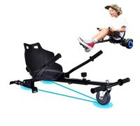 Hoverboard Siège de kart - Accessoire de fixation pour siège d'hoverboard, hoverboard avec absorption des chocs arrière, fixation de siège de scooter auto-équilibrant, support réglable pour hovering