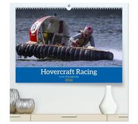 Hovercraft Racing on the Thuringian Sea (High Quality Premium Wall Calendar 2026 DIN A2 landscape),CALVENDO 12 Month Wall Calendar: Exciting racing ... and their vehicles on the Thuringian Sea.