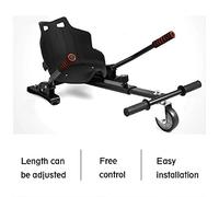 'hoverkart Siège pour Hoverboard Scooter électrique hoverseat 6.5 "/8"/10 All Size modèle 2018 (Noir) livraisons 24hs/Péninsule avec expédié urgente