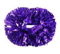 Hovershoes Pom Pom Poms de Cheerleading avec poignée de bâton pour Team Spirit Sports Dance Cheering Cheering Kids Adults, 2 Pack Cheerleader Cheerleader Cheering Squad Pompons