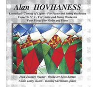 Hovhaness : Lousadzak, Concerto N°2, 4 Pièces pour Violon et Piano