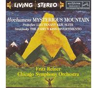 Hovhanness : Mysterious Mountain - Prokofiev : suite du Lieutenant Kijé - Stravinsky : Divertimento du "Baiser de la Fée"