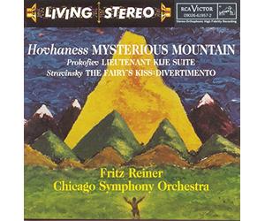 Hovhanness : Mysterious Mountain - Prokofiev : suite du Lieutenant Kijé - Stravinsky : Divertimento du "Baiser de la Fée"