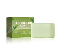 HOVKRE Savon Antifongique,Naturel Tea Tree Extrait, Nettoyage en Profondeur,Hydrate et Convient aux Soins Quotidiens du Corps ainsi qu'aux Peaux Sensibles