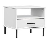 Hovothy Table Basse Table de Canapé Polyvalent Table D'appoint Meuble Pratique Décoration Intérieure Design Contemporain Gris 50x50x45 cm