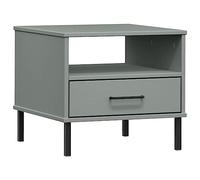 Hovothy Table Basse Table de Canapé Polyvalent Table D'appoint Meuble Pratique Décoration Intérieure Design Contemporain Blanc 50x50x45 cm
