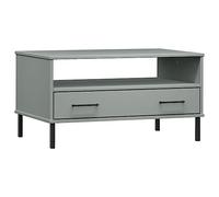 Hovothy Table Basse Table de Canapé Polyvalent Table D'appoint Meuble Pratique Décoration Intérieure Design Contemporain Blanc 85x50x45 cm