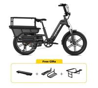 HOVSCO K6 - Vélo Électrique adulte - Moteur 1200W - Batterie 48V 15Ah - Autonomie 90km - vitesse max 45 km/h - Capteur de couple