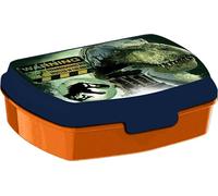 HOVUK Jurassic-World Boîte à déjeuner réutilisable de 20 cm pour enfants, garçons, cadeau pour l'école et le pique-nique à partir de 3 ans