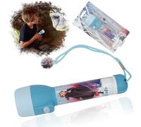 HOVUK Lampe torche LED La Reine des Neiges pour enfants de 16 cm, lumière de voyage d'été, veilleuse super lumineuse, jouet sûr pour filles à partir de 3 ans, idéal pour Noël, anniversaire et cadeaux