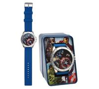 HOVUK Montre analogique pour enfants pour garçons, Montre Captin America
