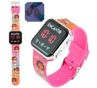 HOVUK Montre-bracelet LED unisexe pour enfants, montre numérique de camping en plein air avec date, montre pour enfants de 6 ans et plus, taille 22 cm, Encanto, Sangle