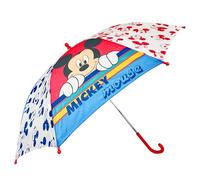 HOVUK Parapluie classique pour enfants, coupe-vent, 8 panneaux, motifs de personnages mixtes, parapluies à baldaquin, parapluies pour garçons de 3 à 7 ans, Mickey Mouse, 40Inches Arc Size